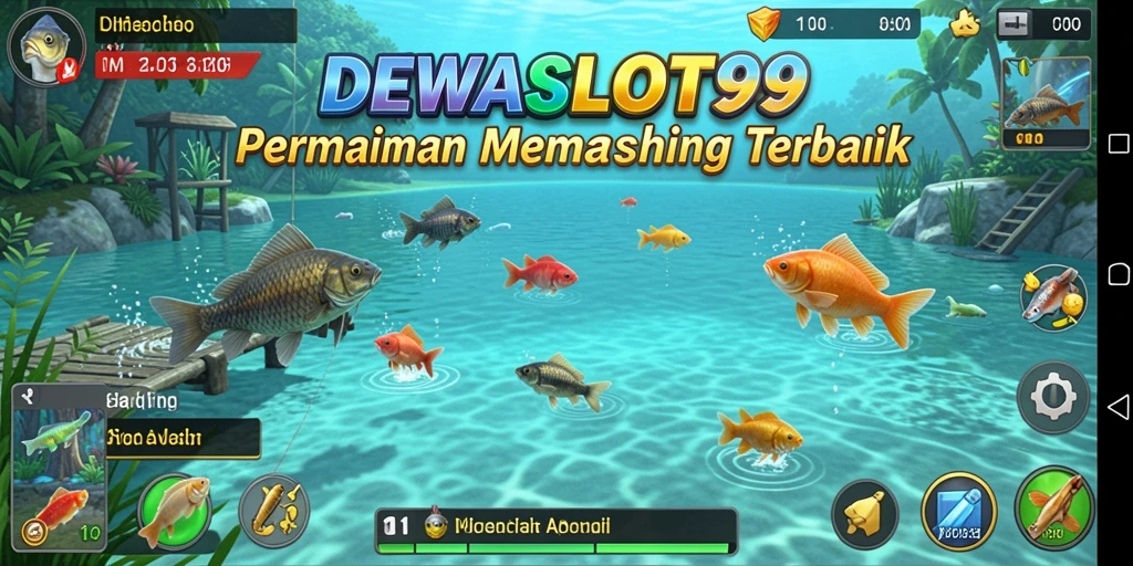Tangkapan ikan yang menakjubkan dalam gameplay DEWASLOT99.