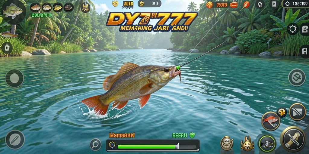 Tangkapan ikan yang menakjubkan di DY777 dengan grafis yang memukau.