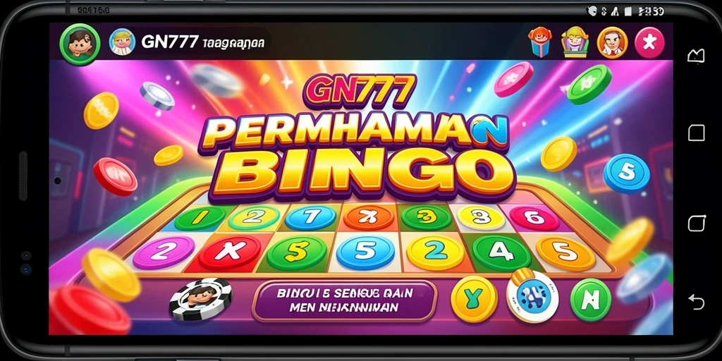 Screenshoot gameplay Bingo yang menarik dan seru.