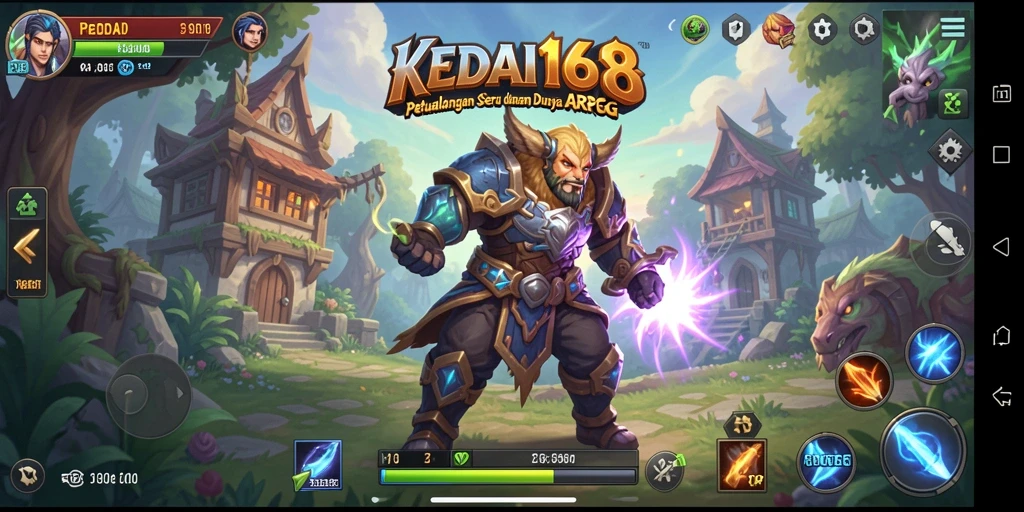 Tampilan menarik dari gameplay KEDAI168 yang penuh aksi.