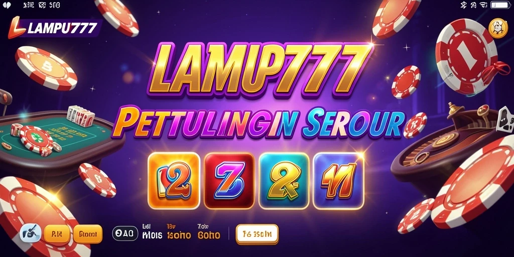 Tampilan gameplay menyenangkan dengan fitur menarik di LAMPU777.