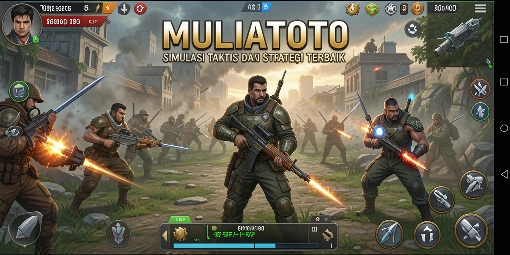 Tampilan gameplay seru MULIATOTO dengan grafis menarik.