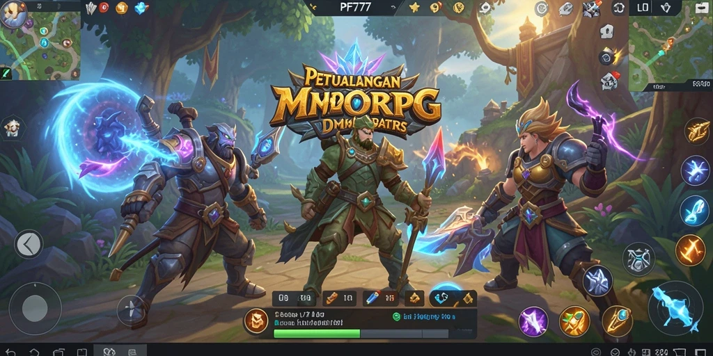 Gameplay seru dalam dunia MMORPG PF777 yang menakjubkan.