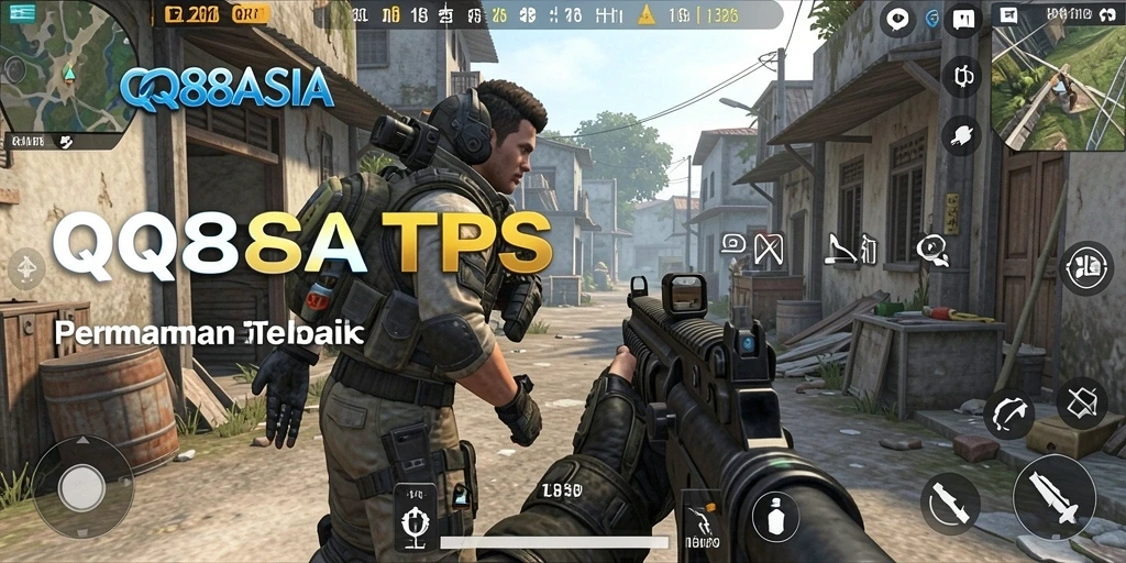 Screenshot menampilkan aksi seru permainan TPS QQ88ASIA.