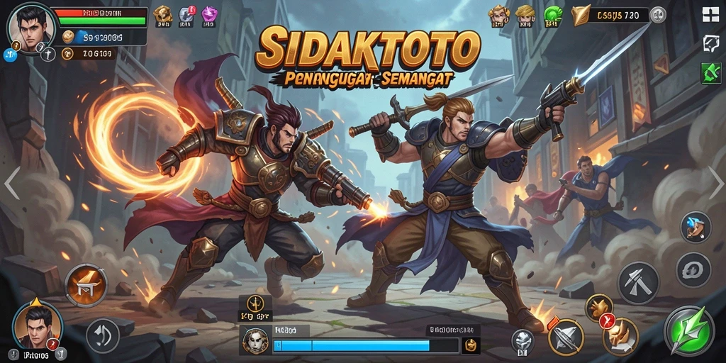 Gameplay seru dan intens dalam pertarungan di SIDAKTOTO.